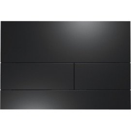 Панель смыва TeceSquare II 9240833 металл черная матовая