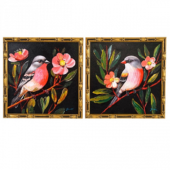 Картина в раме Птица WERNER VOSS 40x5х40 см 56902