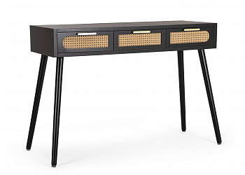 Консоль BIZZOTTO JOSINE BLACK 0748610 1100х400х780h																												