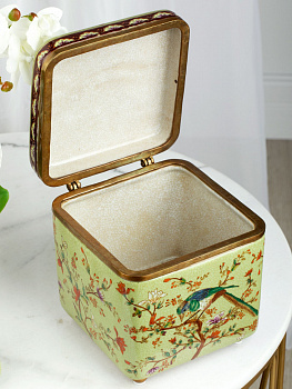 Шкатулка 18x18x19см Casaentera CE04-31G1676/B854EC/HX0204