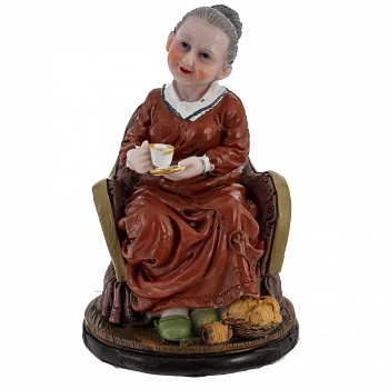 Фигурка декоративная "Бабушка", L10,5 W10,5 H16 см