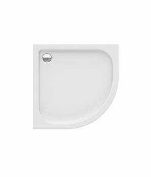 Поддон душевой четверть круга NEW TRENDY DOMIO B-0350 R55 белый 900x900x160