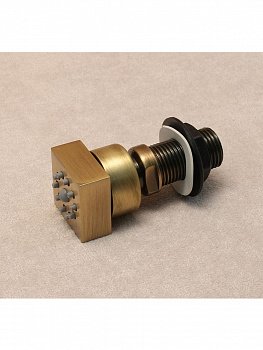 Форсунка душевая BOSSINI CUBIC-GOM I00136022 бронза