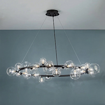 Светильник подвесной Casaentera Light CE10-1207 черный d1200 h320