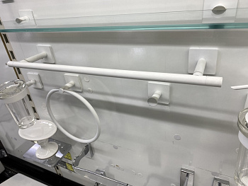 Полотенцедержатель IBB OSLO SQUARE OL45QBIO/BIO белый 450