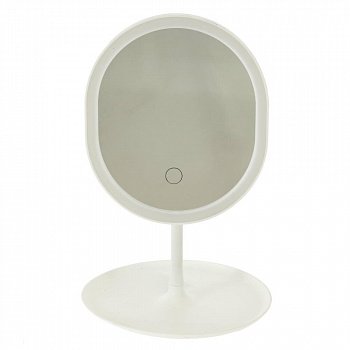 Зеркало настольное (подсветка USB 0,25м) , L18 W18 H28 см