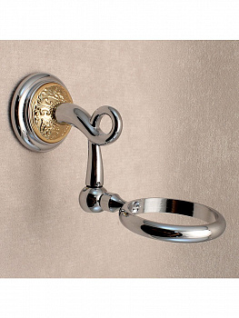 Держатель для фена GLIONNA BAGNO CLASSIC ENGLAND CLEN/205-CG хром/золото