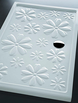 Поддон душевой COSMOGRES MARGHERITA 118/C черный 1000х800х60