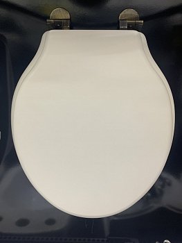 Сиденье деревянное GLOBO PAESTUM PS21RB белый дуб/бронза