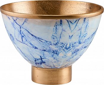 Чаша 21x21x15см Casaentera CE04-LB78237/1-BLUE