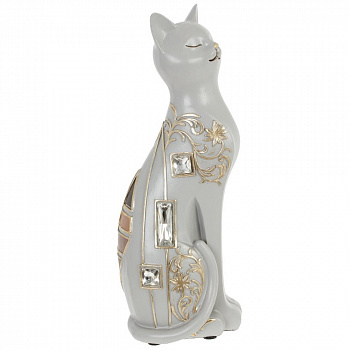 Фигурка декоративная "Кошка", L9 W6 H23,5 см