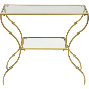 Столик со стеклянной столешницей 90x36x81см Casaentera CE04-54-145