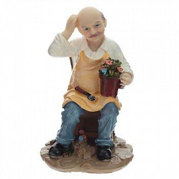 Фигурка декоративная "Дедушка", L10 W10 H16,5 см