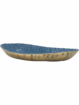 Блюдо 43х28х7см Casaentera CE04-LB78228-BLUE