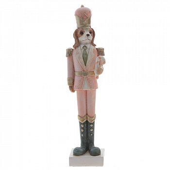 Фигурка декоративная "Солдатик-собака", L5,5 W5 H22,5 см
