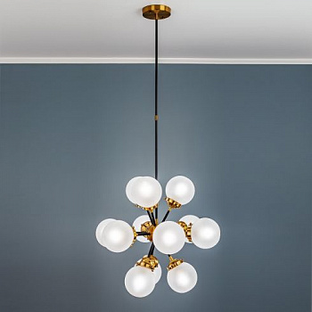 Светильник подвесной Casaentera Light CE10-1009/12 черный d650 h900/1400