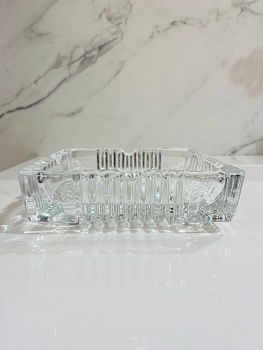 Пепельница прозрачный Casaentera 15х15х4 см CE02-816702