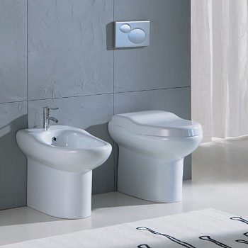 Унитаз напольный COSMOGRES RELAX 622 черный 570х370
