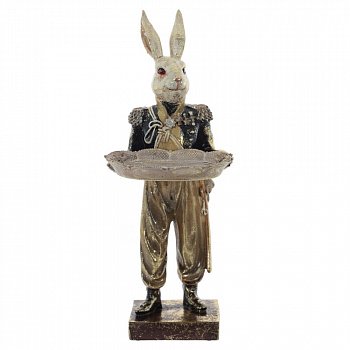 Фигурка декоративная"Кролик", L15 W15 H38,5 см