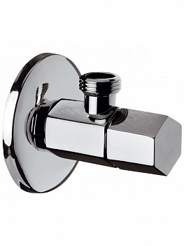 Вентиль угловой DANIEL A602CR хром 1/2x3/8