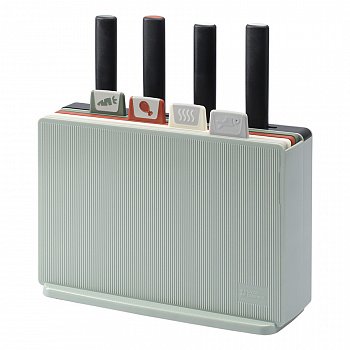Набор из 4-х ножей и разделочных досок в подставке SMART SOLUTIONS Cut&Store SS0000267 305х73х240