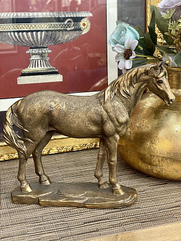Статуэтка Лошадь  Casaentera CE04-77095 золото 210х60х180