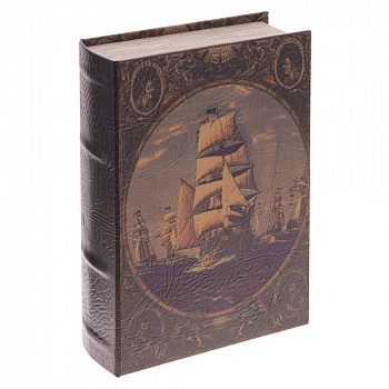 Шкатулка-книга, L17,5 W7 H27 см