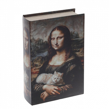 Шкатулка-книга, L17,5 W6,5 H27 см