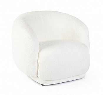 Кресло BIZZOTTO TECLA WHITE 0743881 930х870х730h