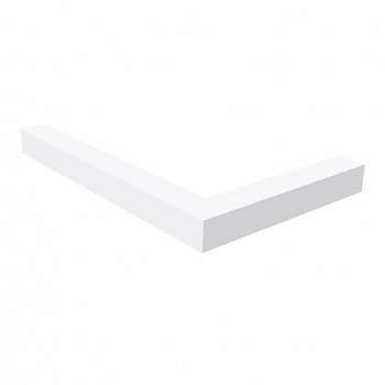 Подставка для душевой кабины правая NEW TRENDY FUNDO SCN-016 белый 1500x1000x80