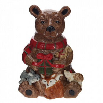 Конфетница "Медвежонок", L20,5 W19,5 H30,5