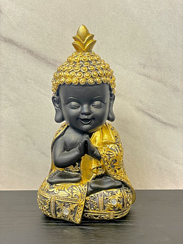 Статуэтка Praying Buddha Casaentera CE05-LK216 золото черный 125х100х230