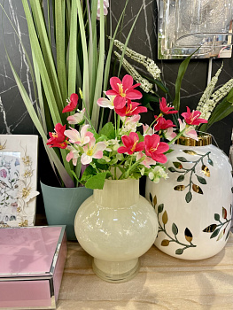 Цветы декоративные букет микс Casaentera CE12-9913383 розовый h330