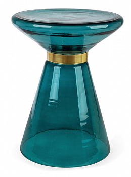 Столик кофейный BIZZOTTO AZMIN PETROL  0746507 d360x460h