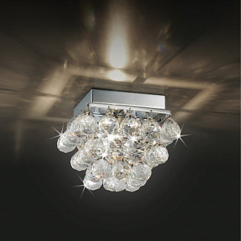 Светильник потолочный LED SWAROVSKI WINDISCH MAGIC LIGHTING 96012CR хром 150x155