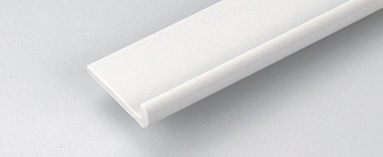 Профиль Unghietta J 18*1мм 2,0м. алюминий окрашенный белый