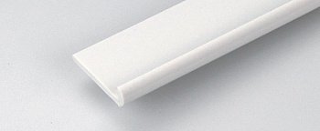 Профиль Unghietta J 18*1мм 2,0м. алюминий окрашенный белый