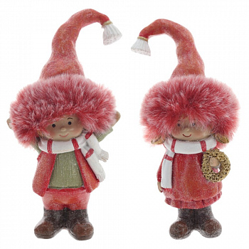 Фигурка декоративная "Дети", L6 W5 H13 см, 2в.