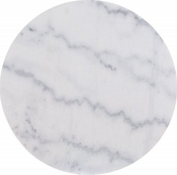 Столик интерьерный с белым мрамором 40x40x67см Casaentera CE04-54-152