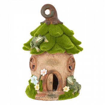 Фигурка декоративная "Дом" (подсветка, солнечная батарея), L27 W23,5 H41 см