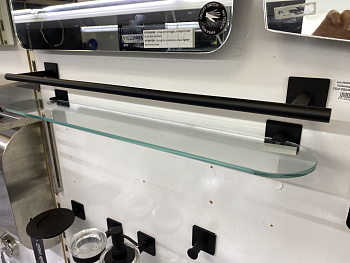 Полотенцедержатель IBB OSLO SQUARE OL03QNEO/NEO черный 600