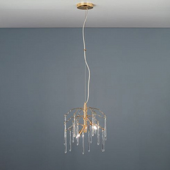 Светильник подвесной Casaentera Light CE10-1005/3PG золото d290 h380/1500