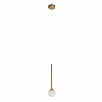 Светильник подвесной Casaentera Algorithm CE13-10251 Gold золото d85х405/3355