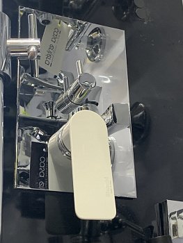 Смеситель для душа встроенный на 3 положения BIANCHI FREEDOM INDFRE230400L03 хром/белый