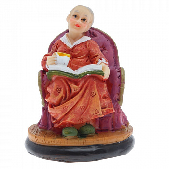 Фигурка декоративная "Бабушка", L6 W6 H7,5 см