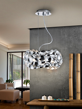 Светильник подвесной LED SCHULLER NARISA 266172 d320х180 h300/1300
