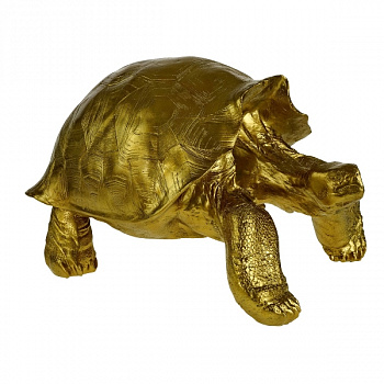 Статуэтка WERNER VOSS TURTLE STORMY gold 52992 560х360х330h