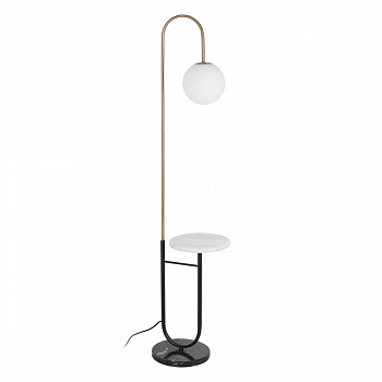 Светильник напольный Casaentera Sonni CE13-10145 Black черный/золото/белый d350х1530