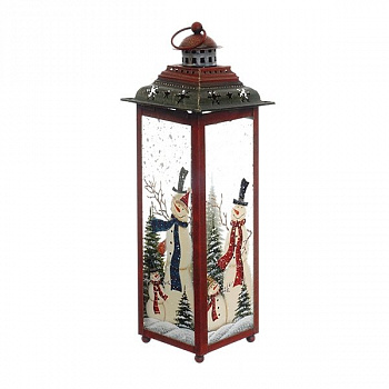Подсвечник "Фонарик", L12,5 W12,5 H38 см