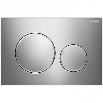 Кнопка смывная GEBERIT SIGMA 20 115.882.KH.1 хром/хром мат/хром